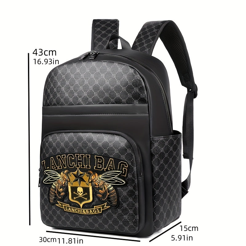 [Stylish Backpack] Stylish Unisex Crossbody Backpack | Adjustable Straps, Large Capacity Business & Casual Computer Bag, Casual Daypack, Trendy Backpack, Spacious Interior, Backpack for Travel