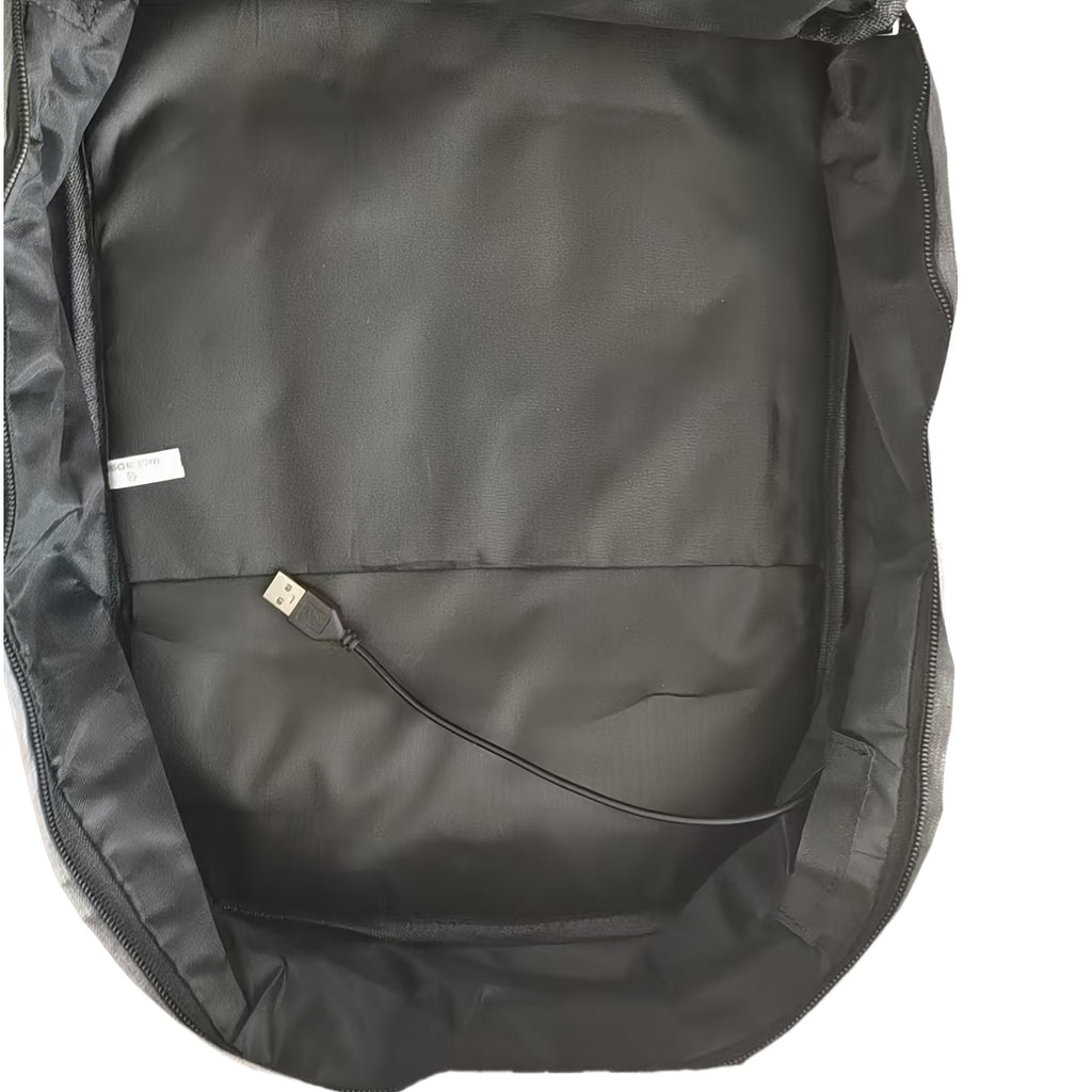 3-Pcs Business Travel Computer Bag, Fashionable Casual Multi-functional Large Capacity Shoulder Bag with USB Charging Port, Daily Commuting Simple Single Shoulder Crossbody Bag, Portable Travel Handbag/ Makeup Bag/ Headphone