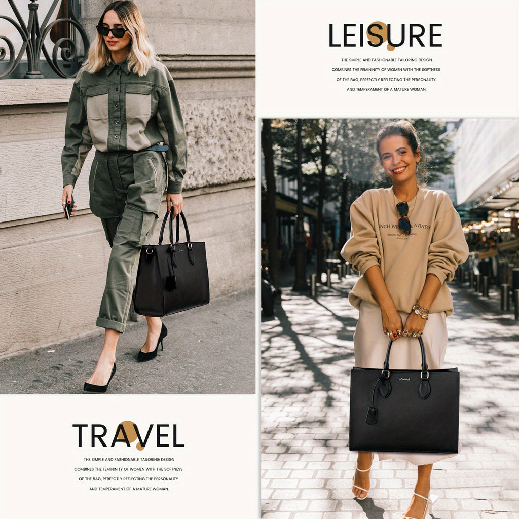 Laptop Bag for Women 15.6 Inch Work Bags for Women Computer Bag Laptop Tote Bag Briefcase Business Office Bag