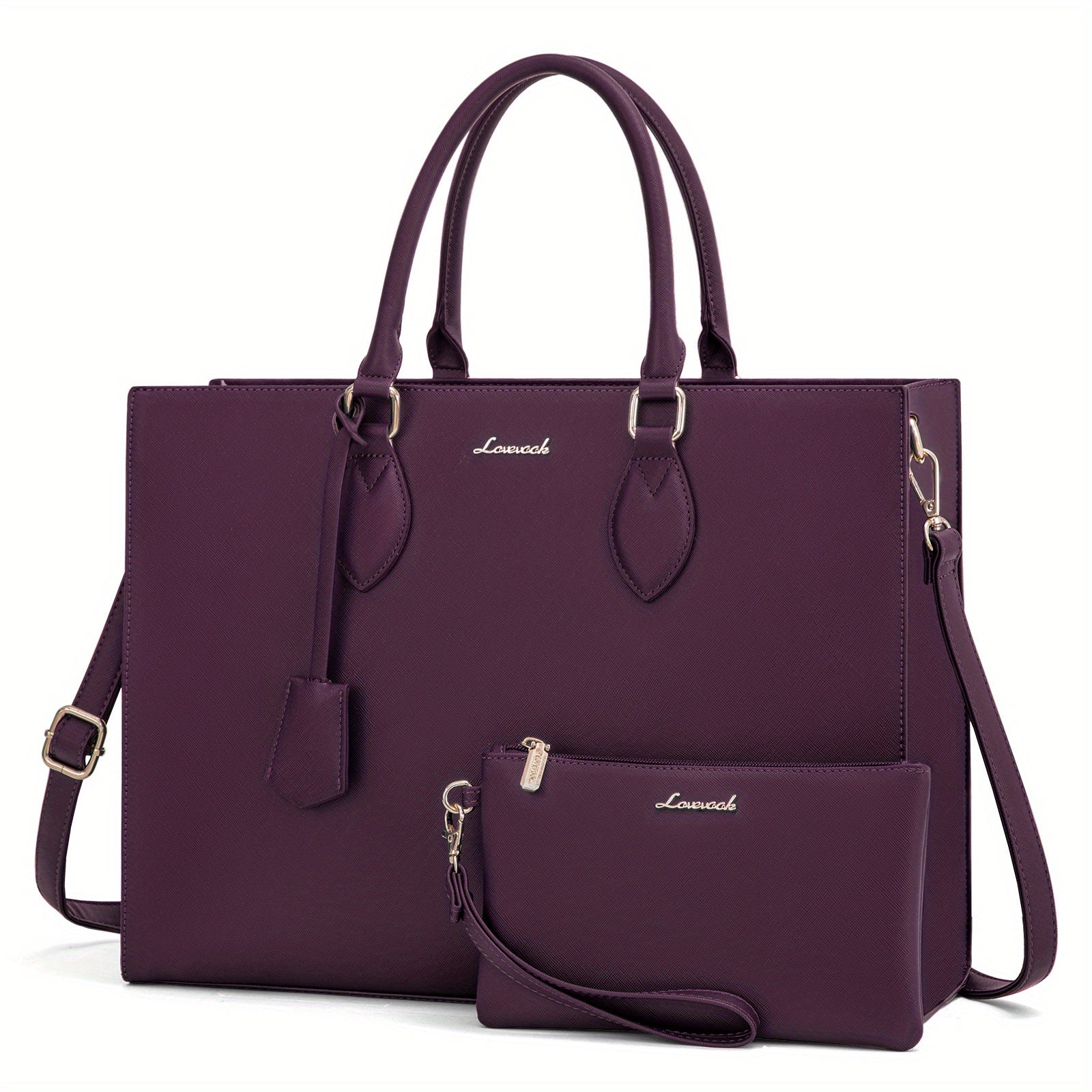 Laptop Bag for Women 15.6 Inch Work Bags for Women Computer Bag Laptop Tote Bag Briefcase Business Office Bag