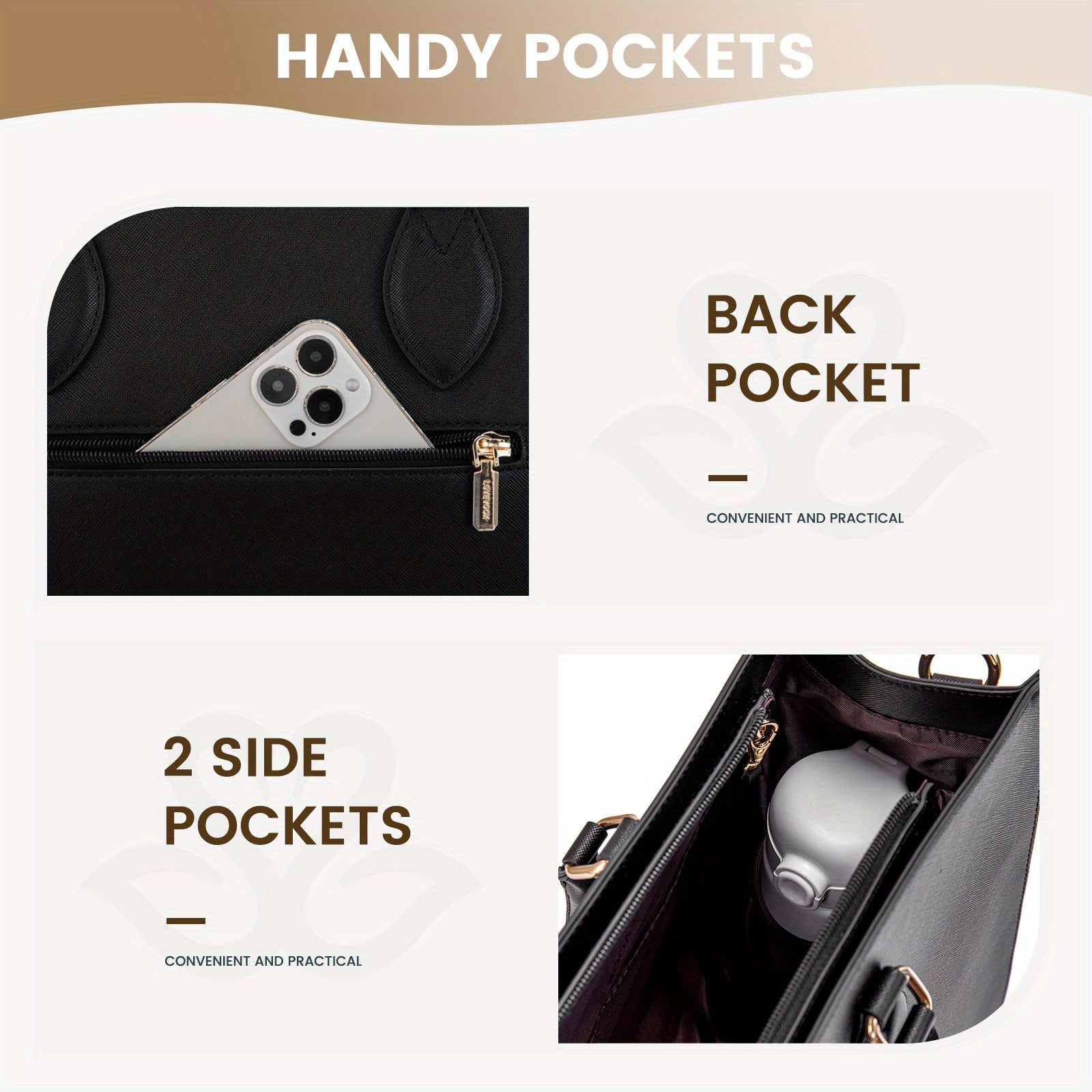 Laptop Bag for Women 15.6 Inch Work Bags for Women Computer Bag Laptop Tote Bag Briefcase Business Office Bag