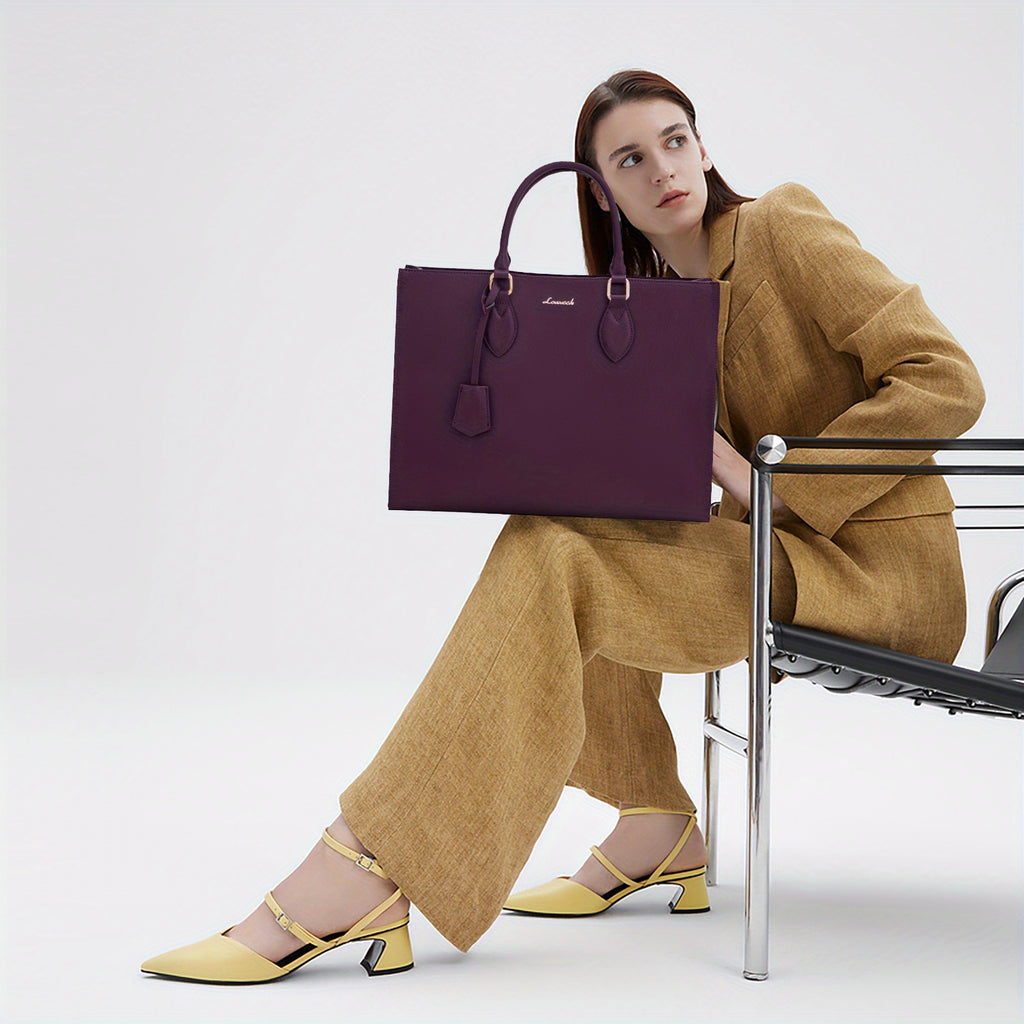 Laptop Bag for Women 15.6 Inch Work Bags for Women Computer Bag Laptop Tote Bag Briefcase Business Office Bag