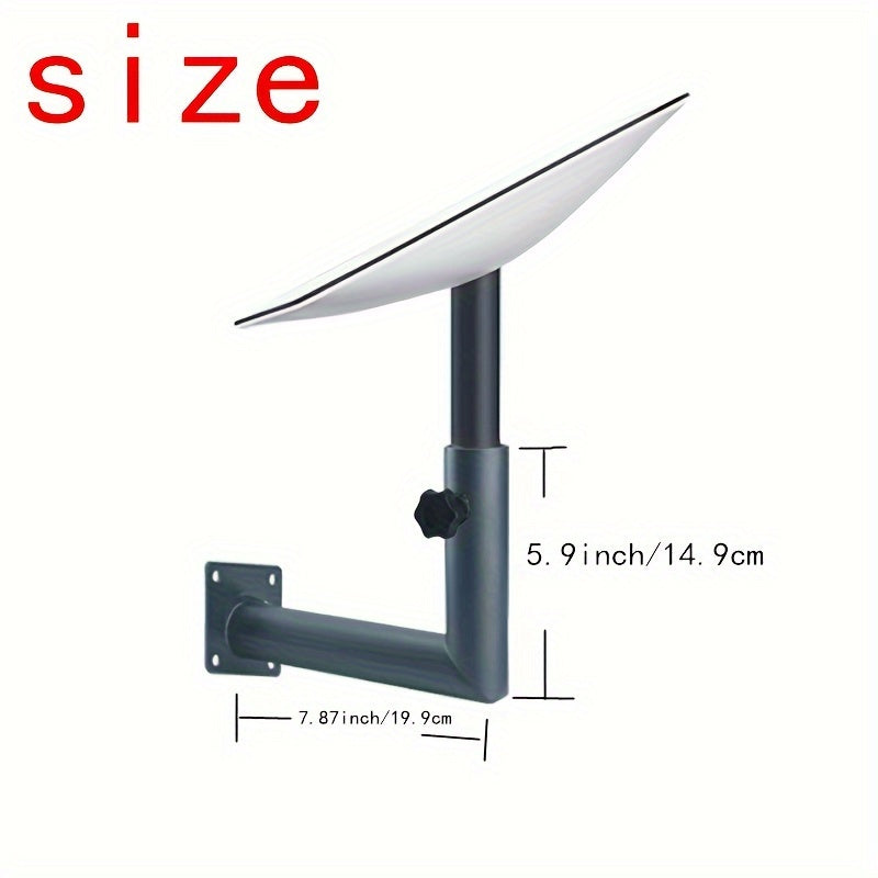 Starlink Mounting Kit Adjustable Starlink Roof Pivot Mount Starlink Pole Mount For Starlink Internet Kit Satellite Compatible With Starlink V2