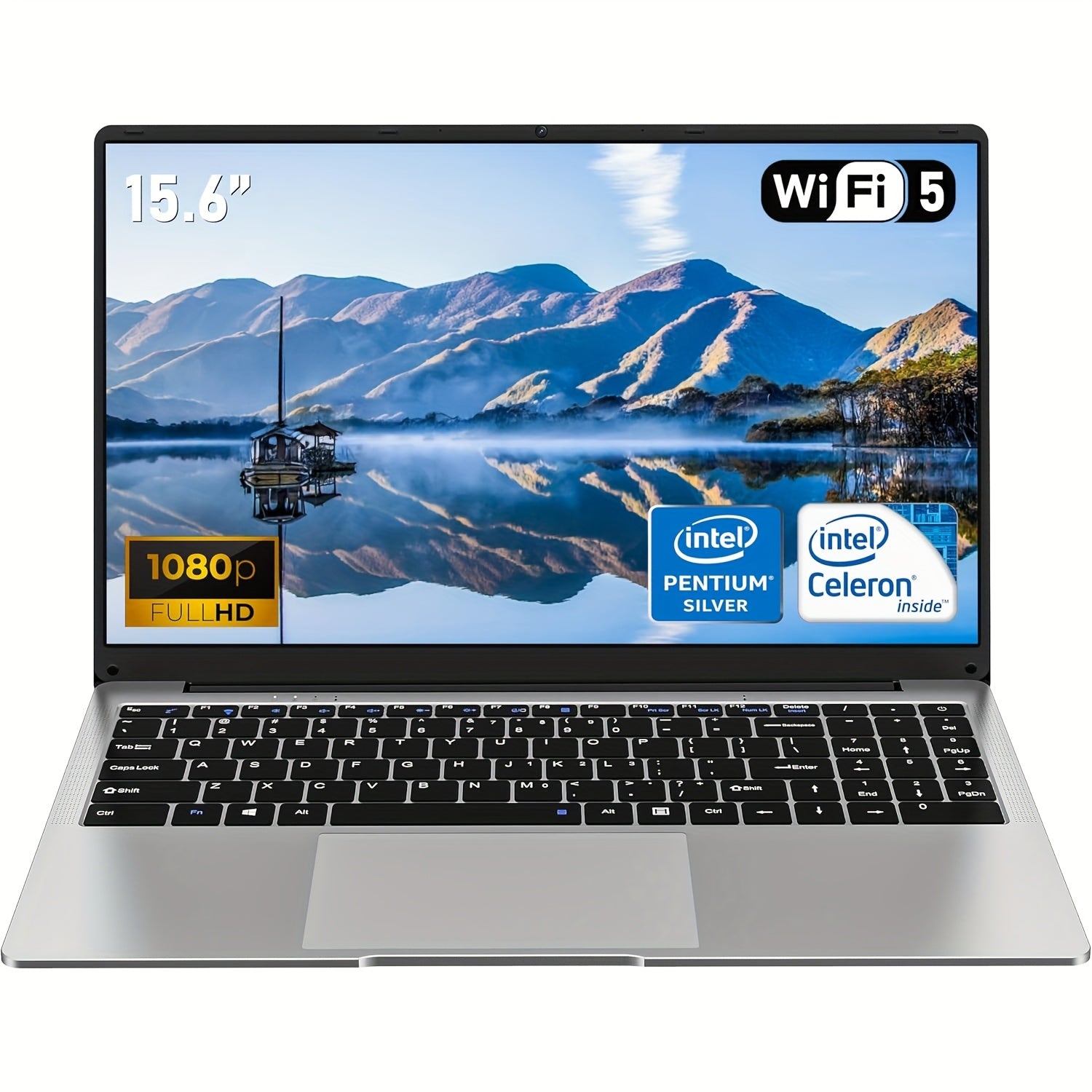 15.6'' Laptop Computer, N4020 Processor Laptops With 8GB RAM, 512GB SSD, 15.6 Inch FHD 1920 * 1080 Display, WIFI5, BT4.2
