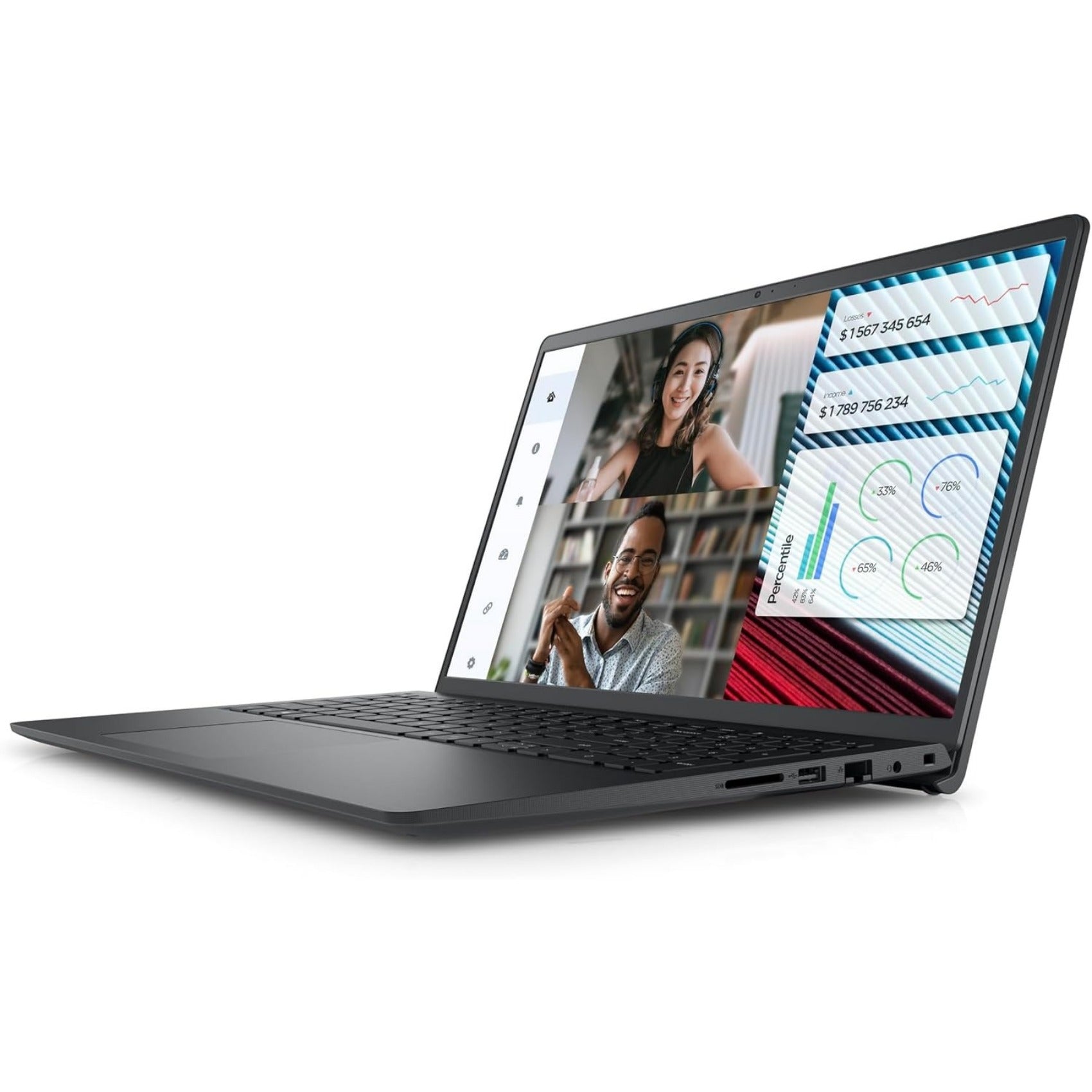 Dell Inspiron 3520 notebook computer - 15.6-inch FHD (1920 x 1080) 120Hz display, Intel Core i5-1235U processor, 8GB DDR4 RAM, 512GB SSD, WiFi 5 Windows 11 Home - Charcoal Black, the perfect Christmas gift