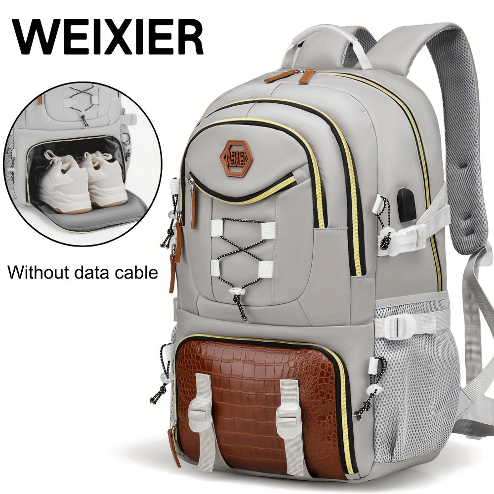 New Multifunctional Unisex Shoulder Bag Computer Backpack Travel Business Casual Backpack with Underwear Bag Set, Multi-pocket Large Capacity Commuting Bag Weekend Overnight Bag, Holiday Birthday Gift