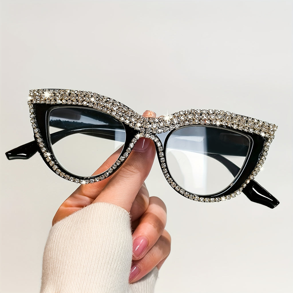 2pcs Fashion Minimalist Cat Eye Reading Glasses Computer Readers for Women Men +1.0 to +4.0