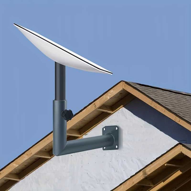Starlink Long Wall Mount: Adjustable Satellite Dish Mounting Kit with Starlink Mount Adapter, Compatible with V2 Dish, Starlink Pole Mount, Starlink Roof Mount for Starlink Internet Kit Satellite