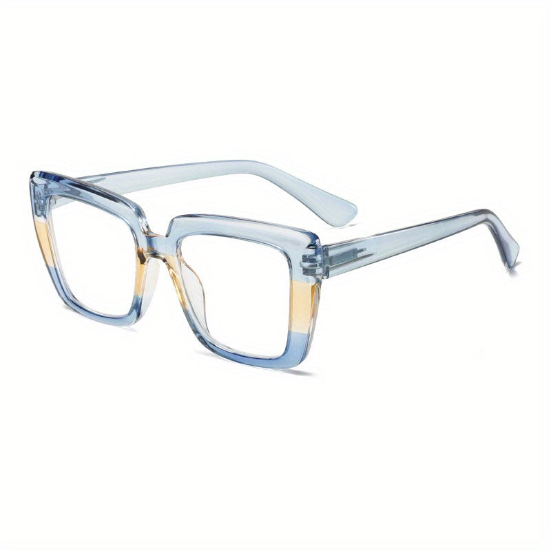1-Pair Women's Retro Reading Glasses with +1.0 to +4.0 Magnification - Non-Prescription Lens Power, Spring Hinges & Multi-Focal PC Frame - Red/Black/Tortoise/White/Gray/Black & Clear/ - Presbyopia Correction Glasses for Books