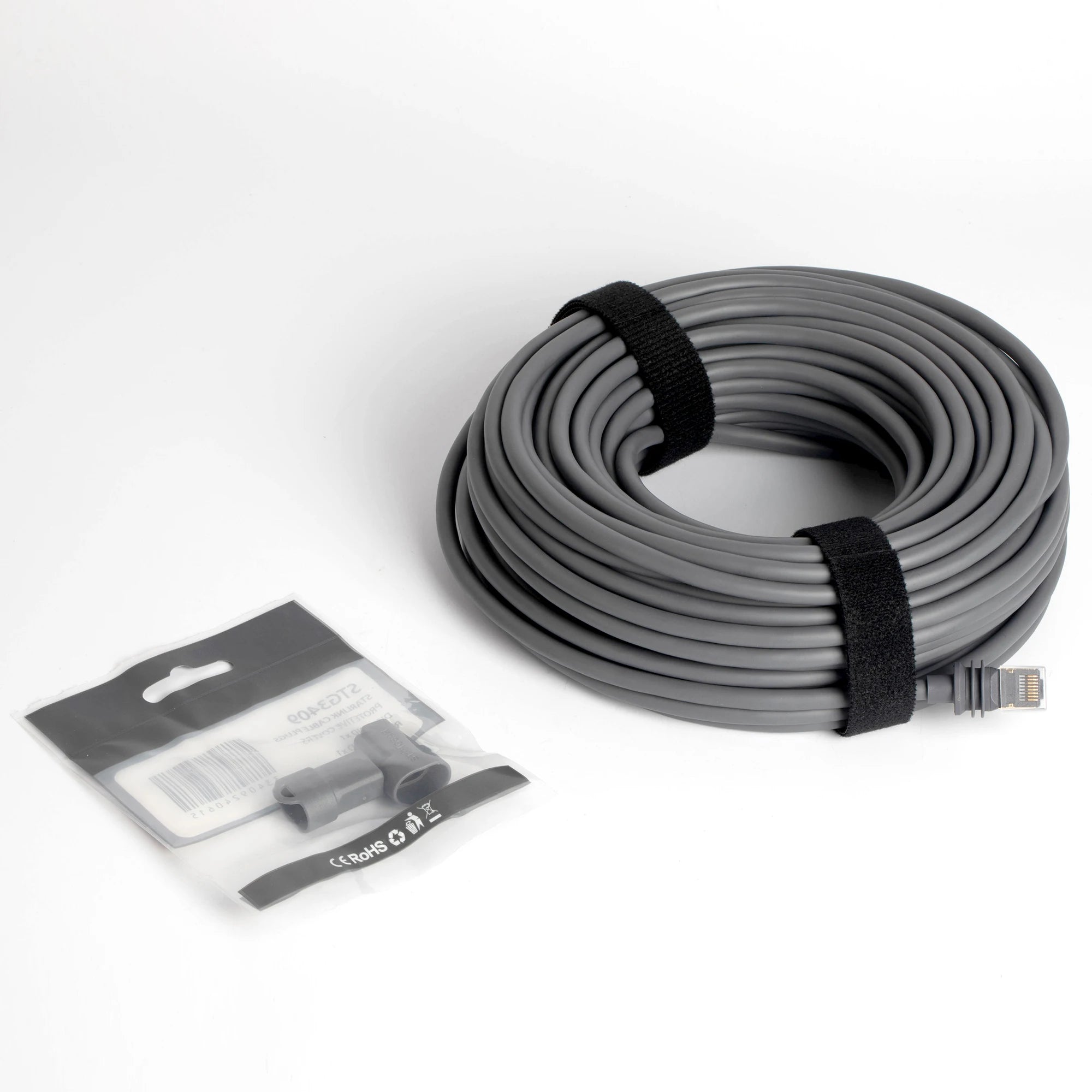 Durable Starlink Gen 3 Extension Ethernet Cable High Speed Shielded Replacement Network Cable 25 Meter Length for Router Dish