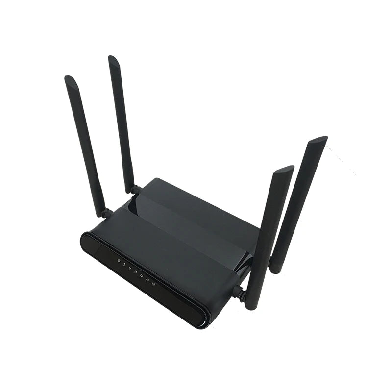 Indoor Black Europe High-Speed Openwrt Wireless Wifi Router 3G 4G LTE Cellular Modem LAN RJ45 Interfaces SOHO Networking