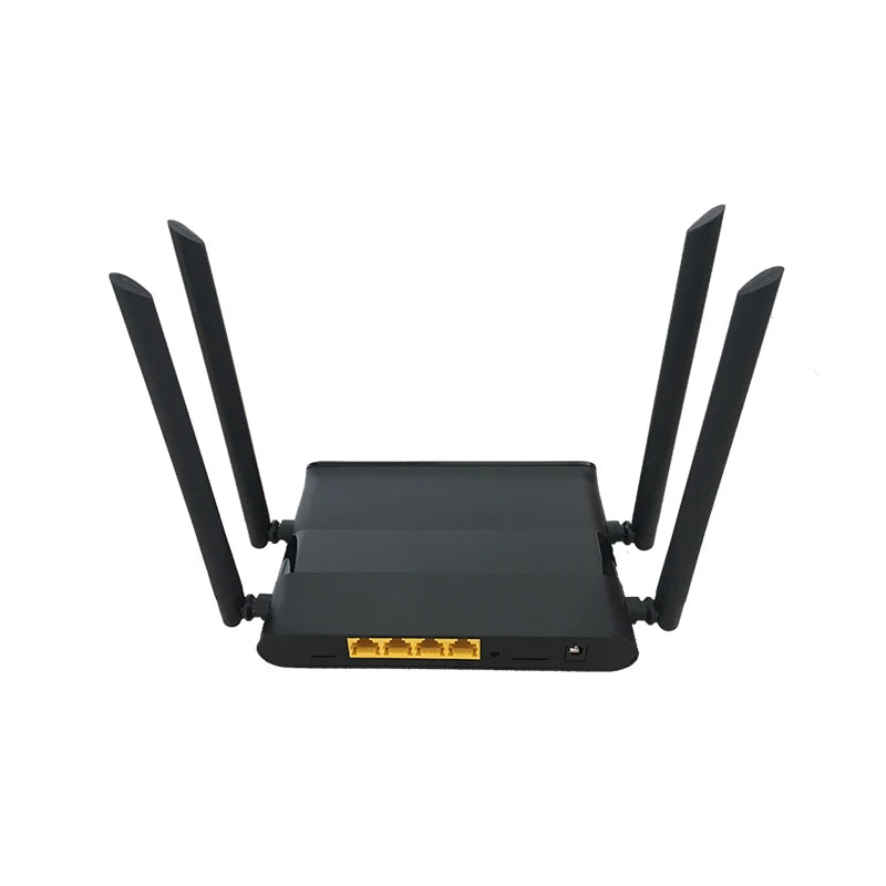 Indoor Black Europe High-Speed Openwrt Wireless Wifi Router 3G 4G LTE Cellular Modem LAN RJ45 Interfaces SOHO Networking