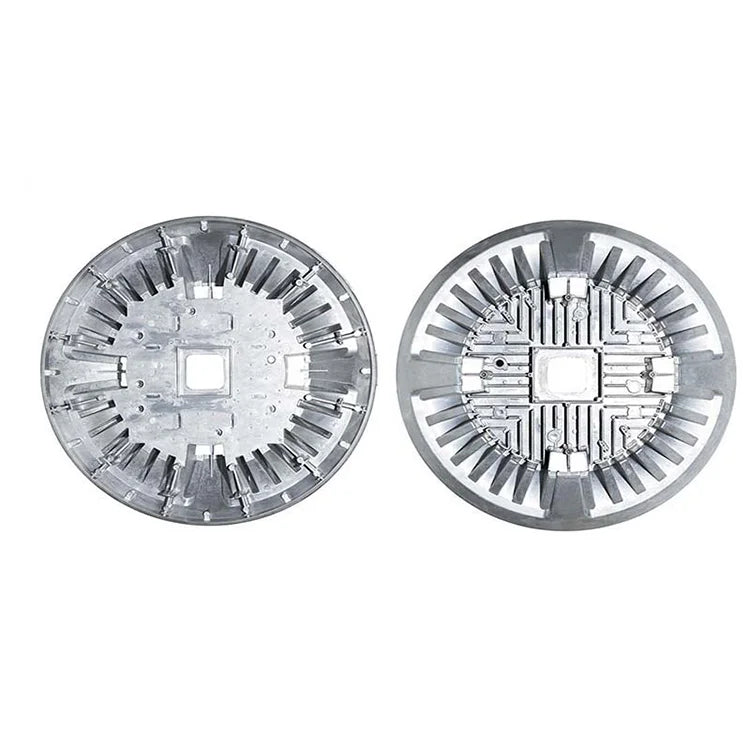 Factory Custom  All Die-cast Aluminum Solar Outdoor Street Light Accessories Die Casting Parts