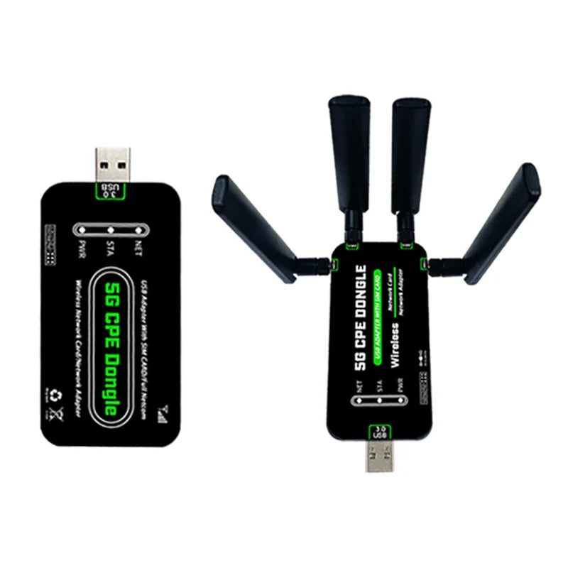 High Speed USB Dongle Raspberry Pi 4G LTE 5G CPE Wireless Network Data Card 5G Modem