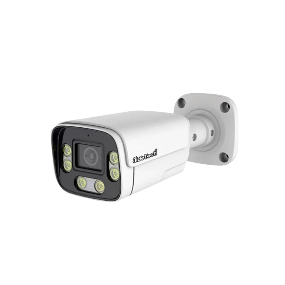 JideTech 8MP Indoor/Outdoor Security Camera 4K IP Network Bullet HD Securirty SD Card Storage Humanoid Detection