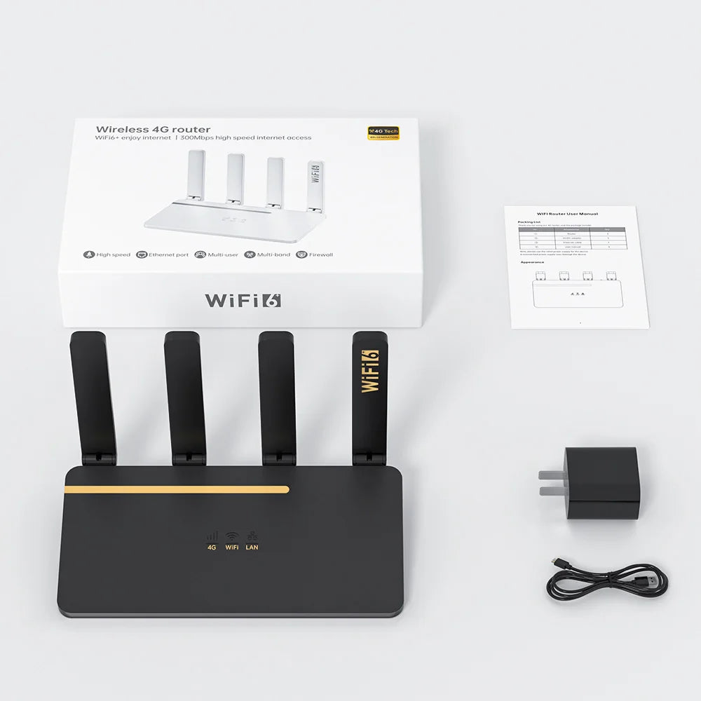 150mbps 300mbps Wifi6 4g Cellular Network Unlock 4g Wireless Wifi Modem Cpe Router With Sim Card Slot