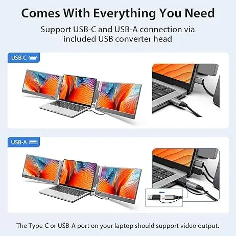 Extended ScreenAmazon Top Selling 14 Inch Ips HD 1080p Multi Tri- Extra Dual Portable For Win LaptopScreen