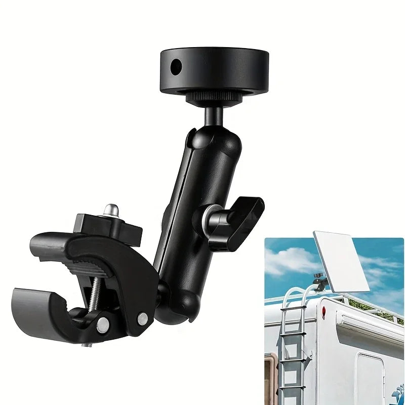 Starlink Bracket Adjustable 360° Rotation Grip Bracket for Starlink Mini Accessory Windproof Outdoor Satellite Antenna Bracket