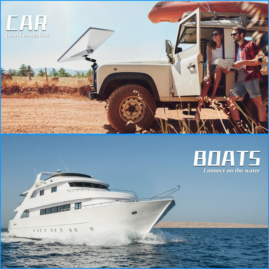 Starlink Bracket Adjustable 360° Rotation Grip Bracket for Starlink Mini Accessory Windproof Outdoor Satellite Antenna Bracket