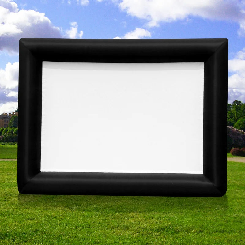 Outdoor Inflatable Movie Screen Moveable Film Projection Screen Advertising Promotion Inflatable Screen Manufacturer Wholesale