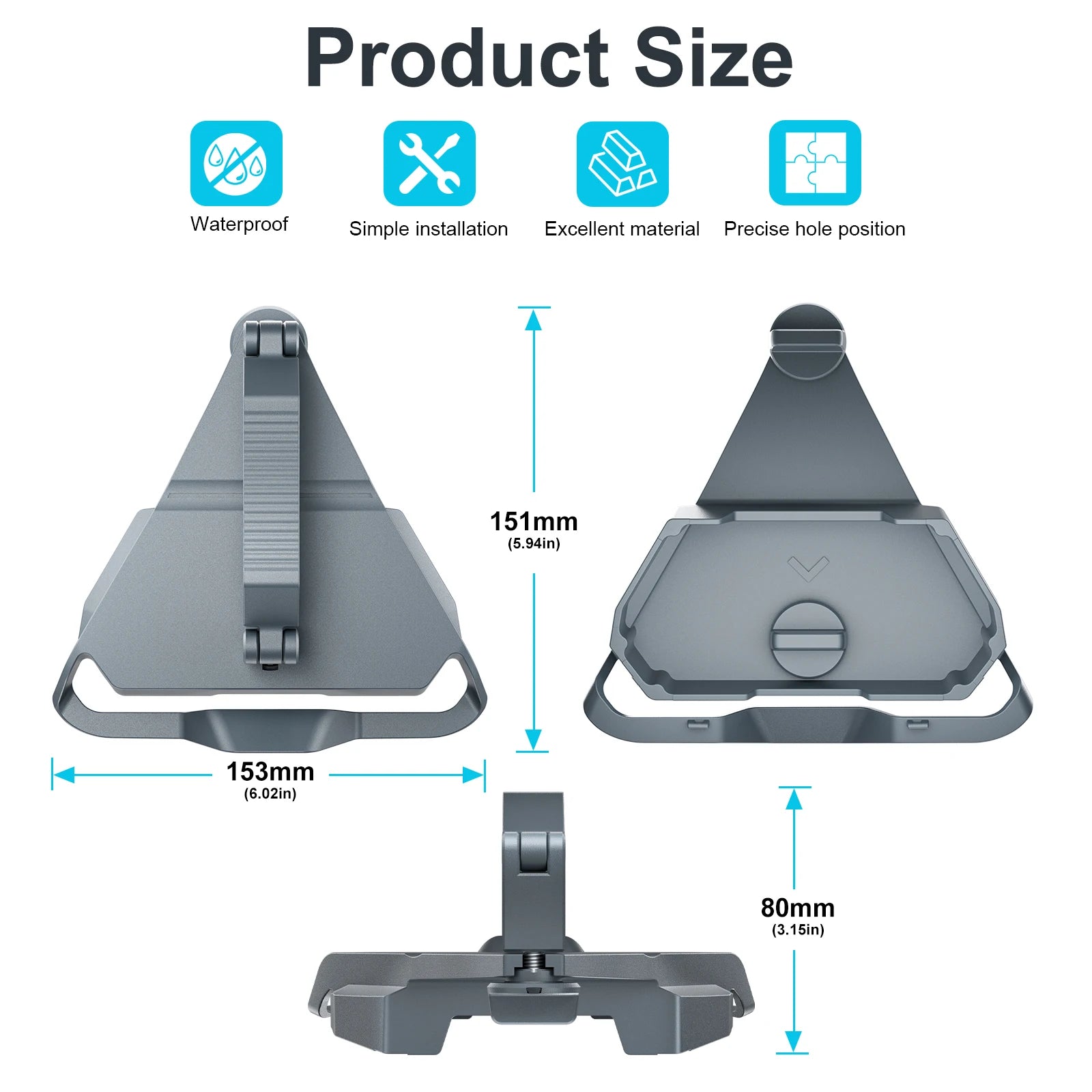 For Starlink Mini Car Roof Mount for Starlink Mini Mounting Kit,  for Starlink Internet Kit Satellite Mount for car roof yachts
