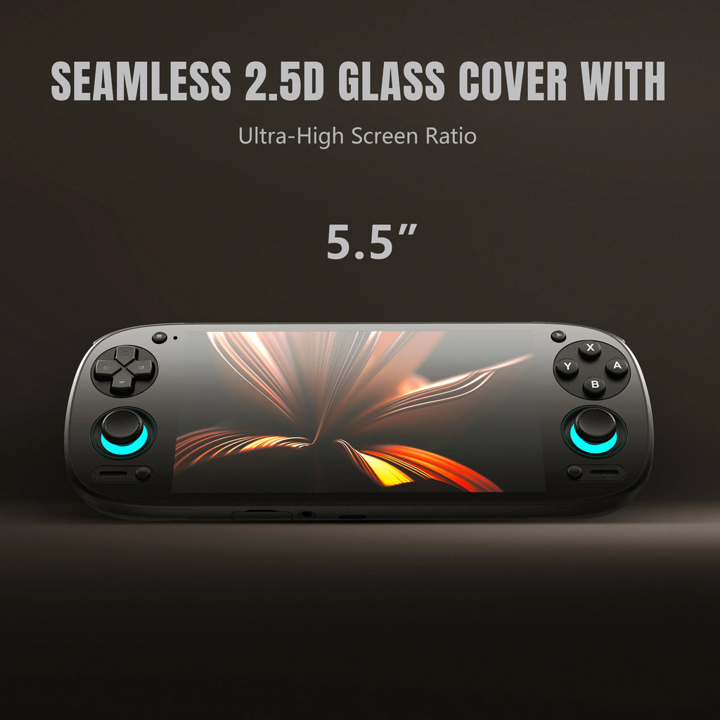AMPOWN Retroid Pocket 5 RP5 Handheld Game Players 5.5'' AMOLED 1080P Screen Android 13 Portable Retro Video Game Player SD865