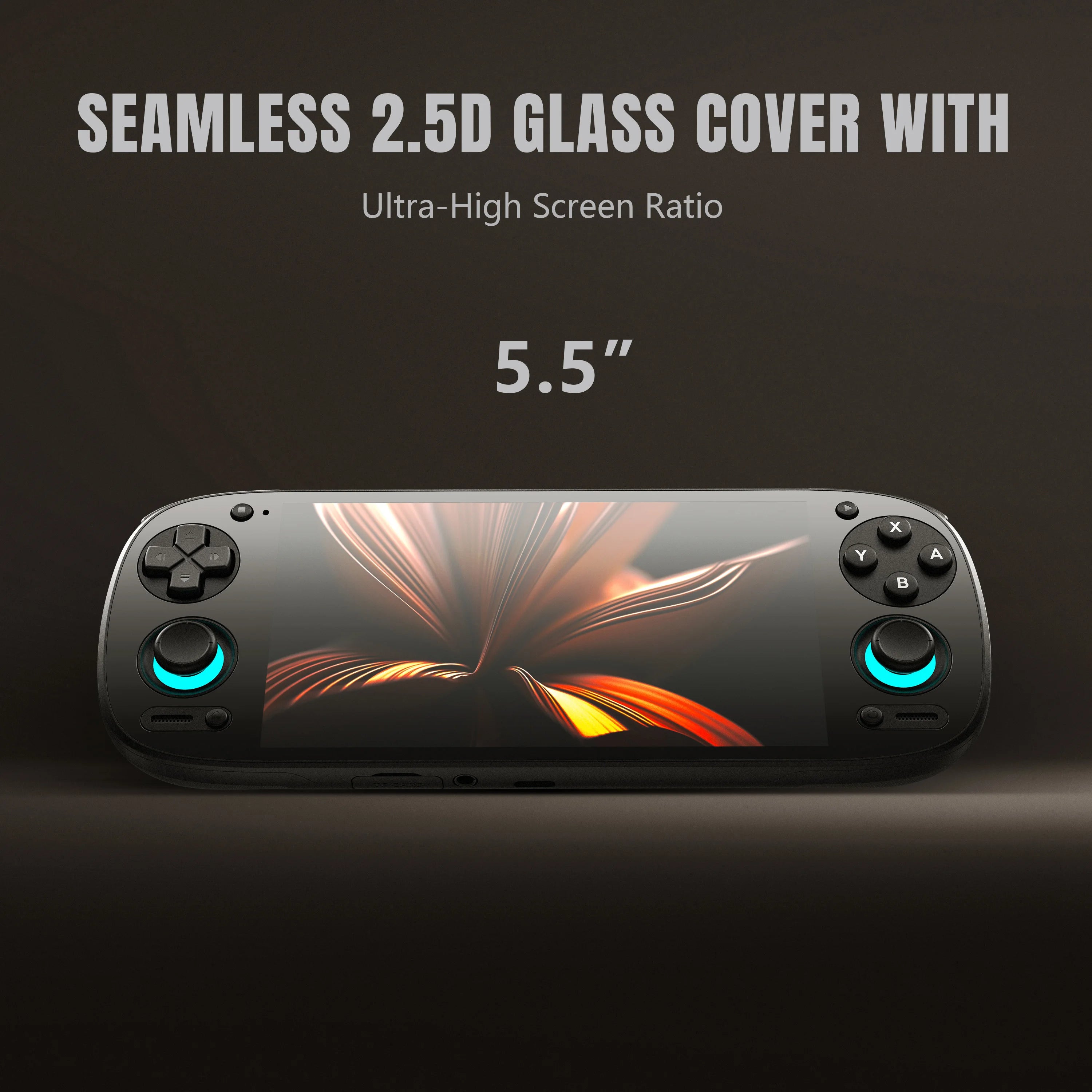 AMPOWN Retroid Pocket 5 RP5 Handheld Game Players 5.5'' AMOLED 1080P Screen Android 13 Portable Retro Video Game Player SD865