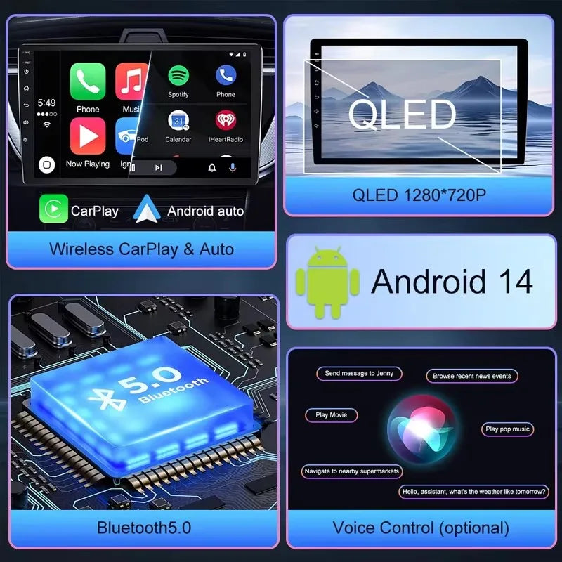 Android Car Radio For Kia RIO K3 2015-2017 LHD RHD Multimedia Auto Player Touch Screen GPS Navigation No 2din DVD 5G Wifi Video