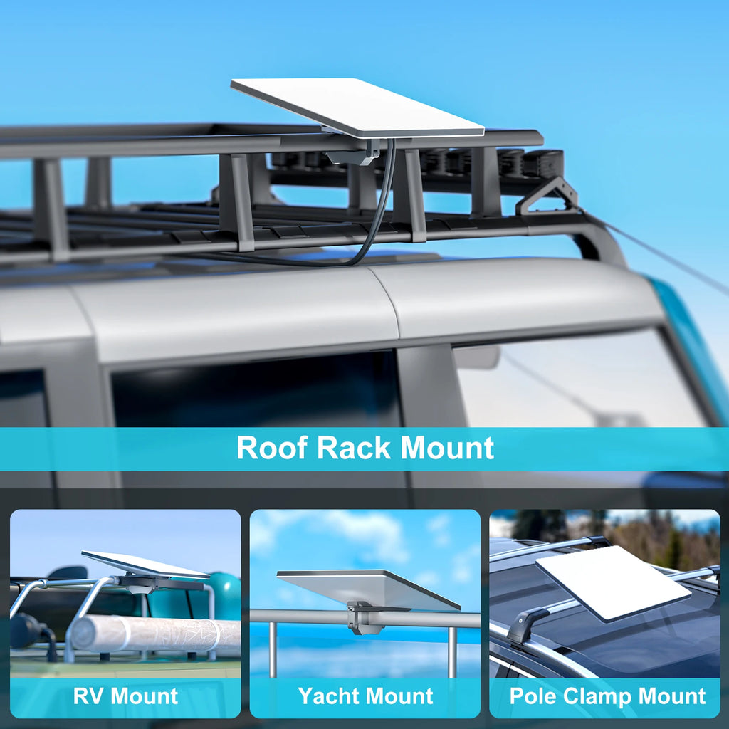 For Starlink Mini Car Roof Mount for Starlink Mini Mounting Kit,  for Starlink Internet Kit Satellite Mount for car roof yachts