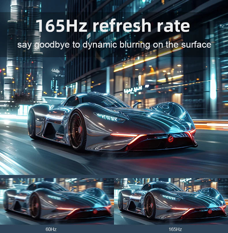 ZSUS  16" Portable Monitor 100%sRGB 1200P IPS 165hz  Gaming Computer Display for Steam Deck Laptop Switch PS4 PS5 Xbox