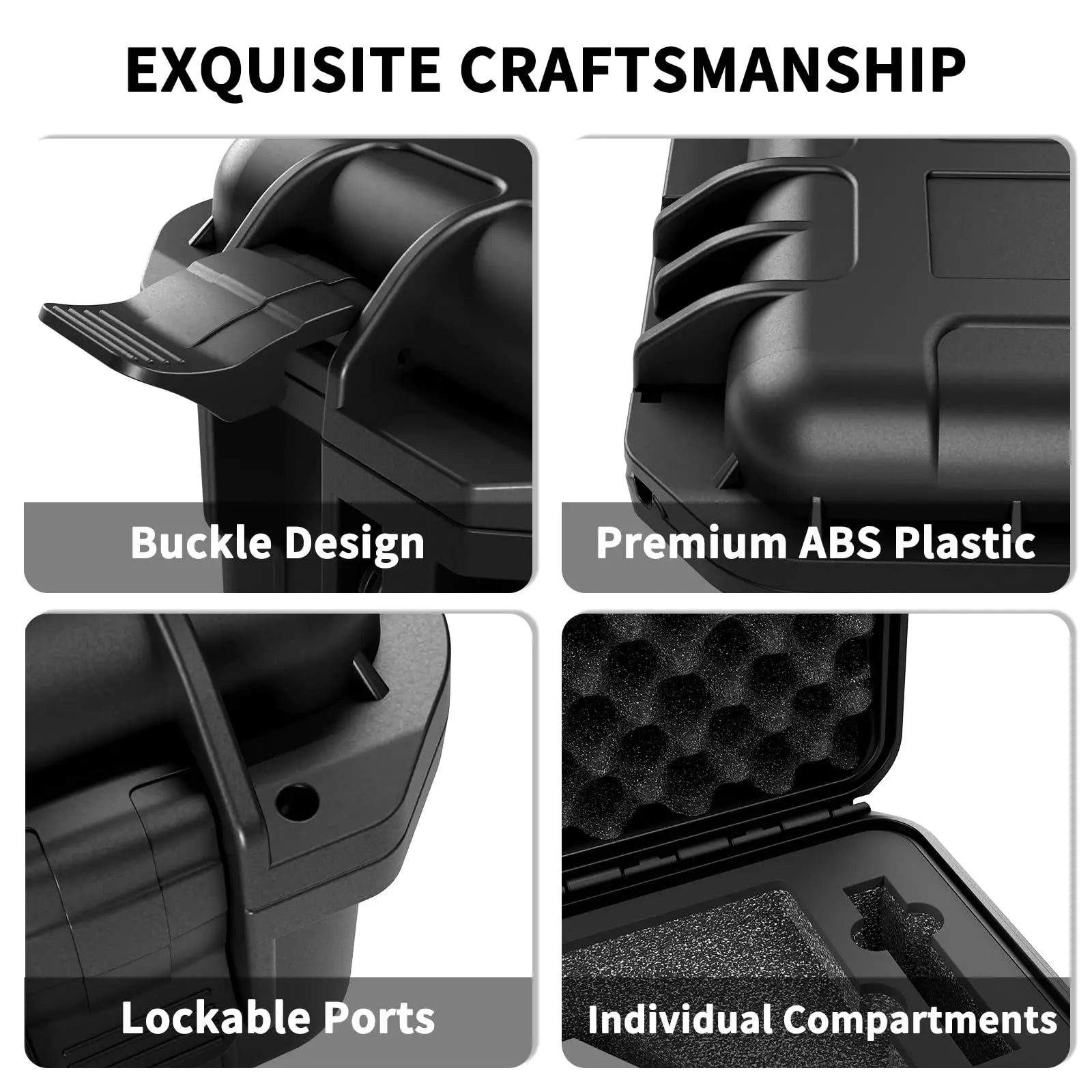 Starlink Mini Case IP67 Waterproof Carrying Case for Travel, Portable Protective Hard Case with Molded Foam for Starlink Mini