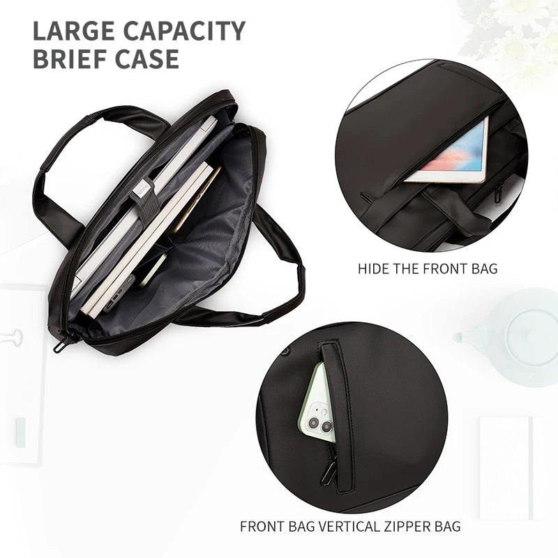 Laptop Bag 15.6inch for Daily Work Clothing and Work Handbag for Men and Women