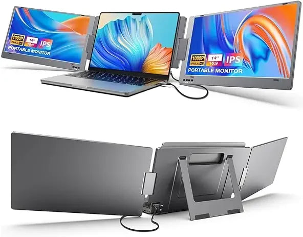 Extended ScreenAmazon Top Selling 14 Inch Ips HD 1080p Multi Tri- Extra Dual Portable For Win LaptopScreen
