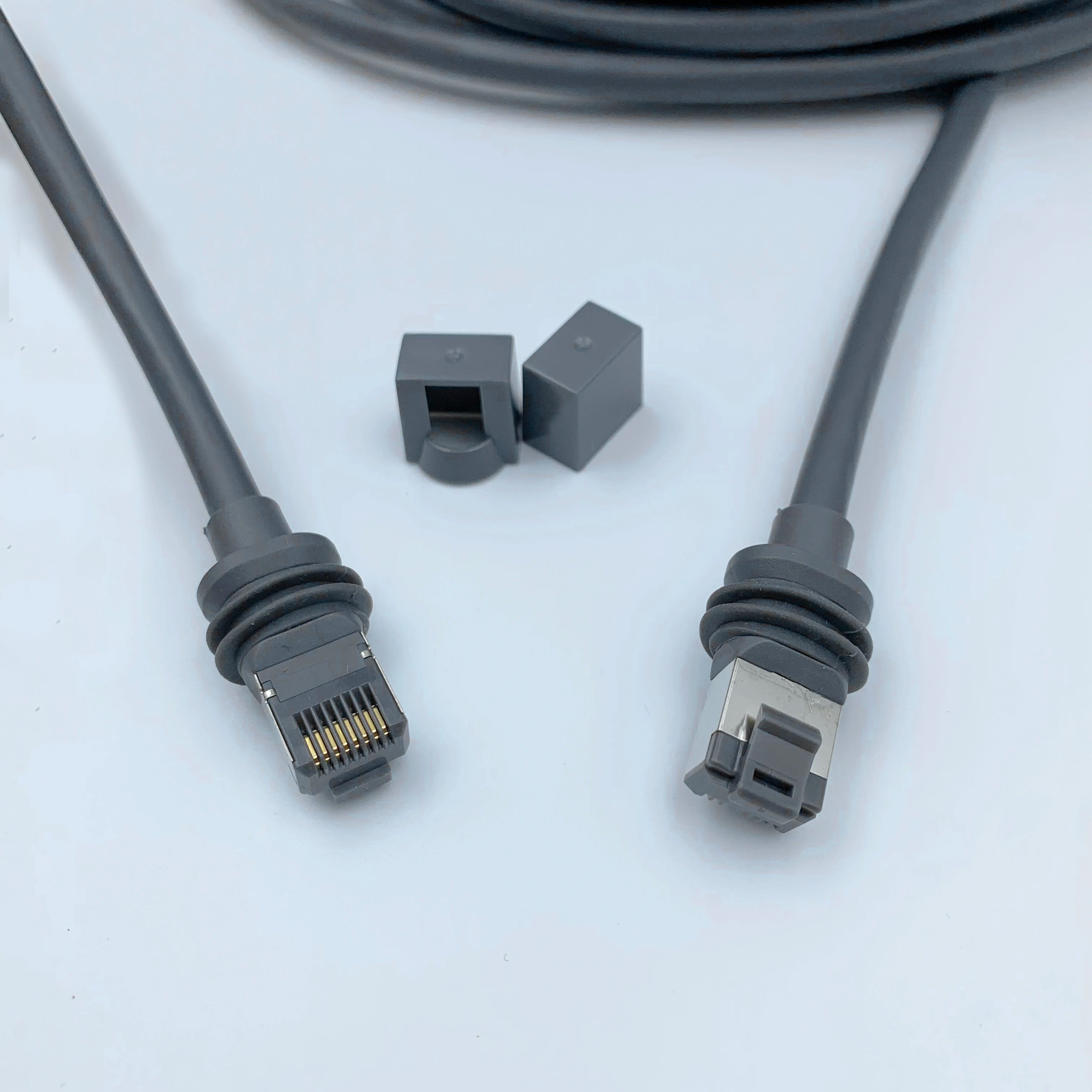 Starlink Gen 3 Cable, Waterproof Outdoor Ethernet Cable with Retainer, Gray