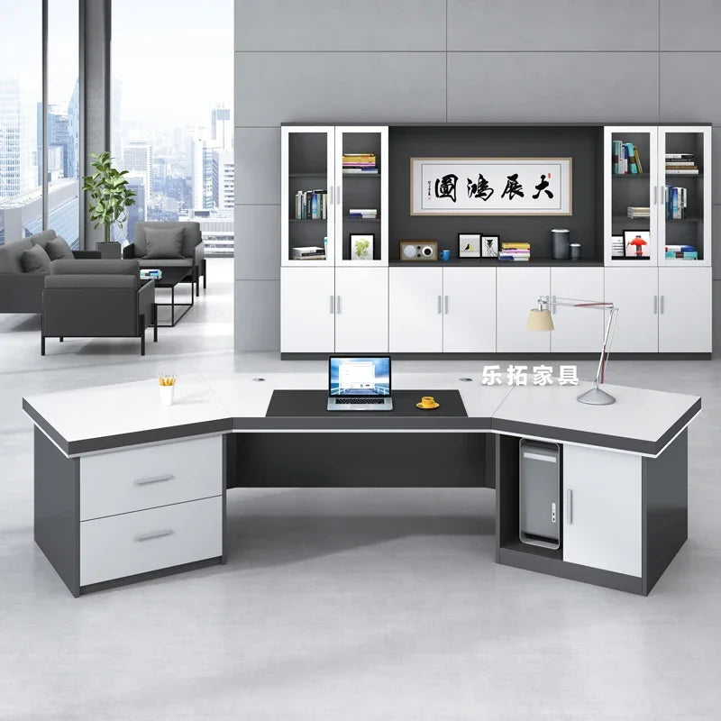 Room Desks Study Home Office Desk Standing Desktop Modern Executive Seating Coffee Tables Furniture Bureau De Travail Furniture