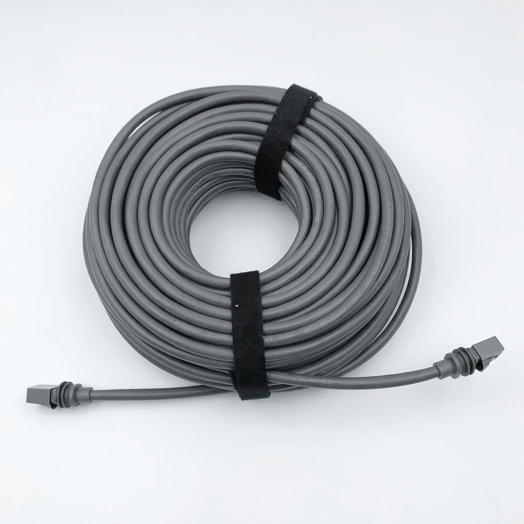 Starlink Gen 3 Cable, Waterproof Outdoor Ethernet Cable with Retainer, Gray