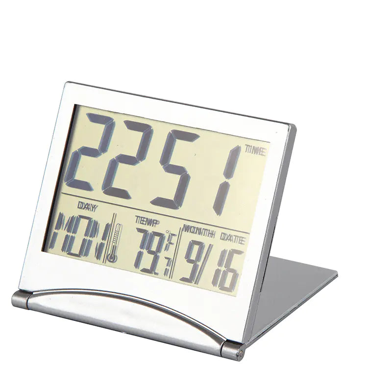 Thin Folding Clock with Perpetual Calendar for Students