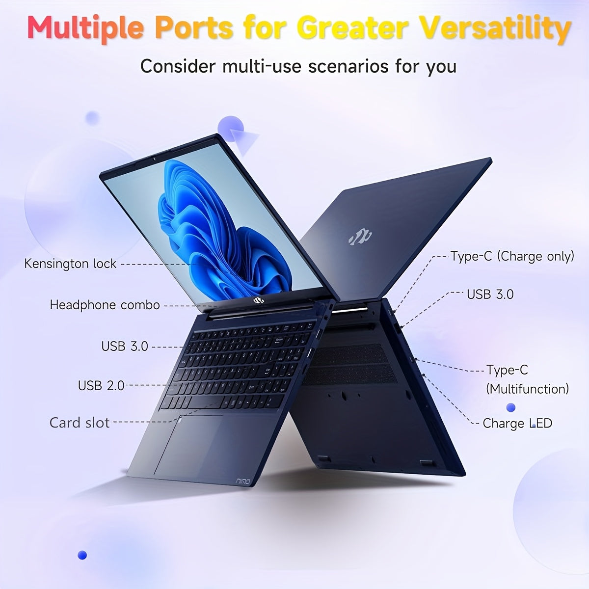 15.6" IPS FHD Gaming Laptop, AMD Ryzen 5 6600H 6-Cores 660m GPU 32GB DDR5 RAM 1TB SSD (Beat I7-1165G7, Up to 4.5GHz)Computer with 100W GaN Type C Fingerprint Backlit Keyboard Wi-Fi6 Business Laptop (Blue/Red/Silvery)
