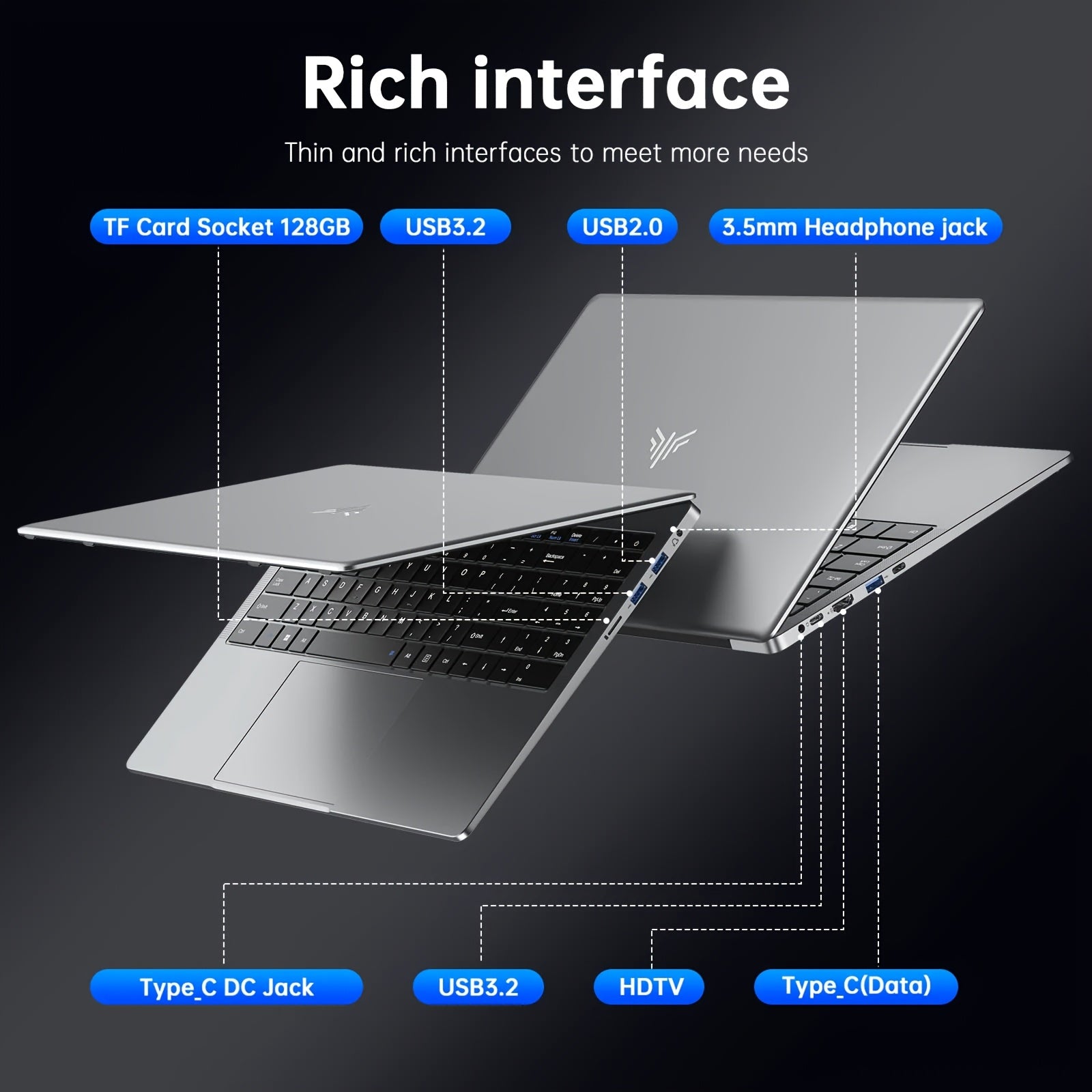 ACEMAGIC 2025 Laptop Computer Intel N150 Quad-Core Processor 16GB DDR4 RAM 512GB SSD, 15.6" FHD Display, Long Battery Life, Traditional Laptops for Business Office Student Gaming