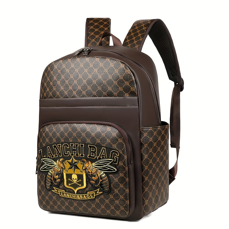 [Stylish Backpack] Stylish Unisex Crossbody Backpack | Adjustable Straps, Large Capacity Business & Casual Computer Bag, Casual Daypack, Trendy Backpack, Spacious Interior, Backpack for Travel