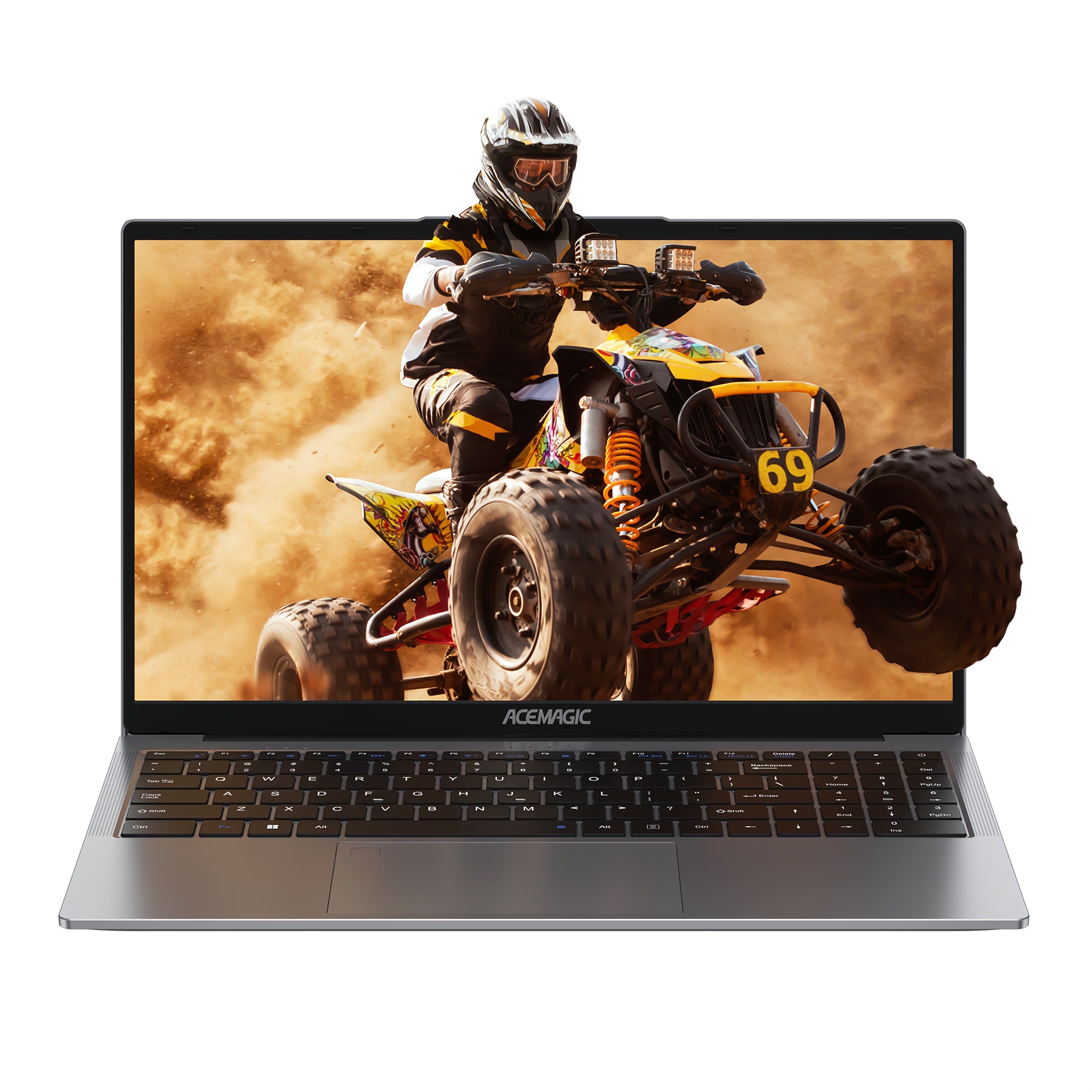 ACEMAGIC Gaming Laptop, Laptop with AMD Ryzen 9 6900HX (8C/16T, Up to 4.9GHz), 16GB DDR5 512GB NVMe SSD Laptop Computer, 16-inch FHD Display, WiFi 6, 53Wh Battery