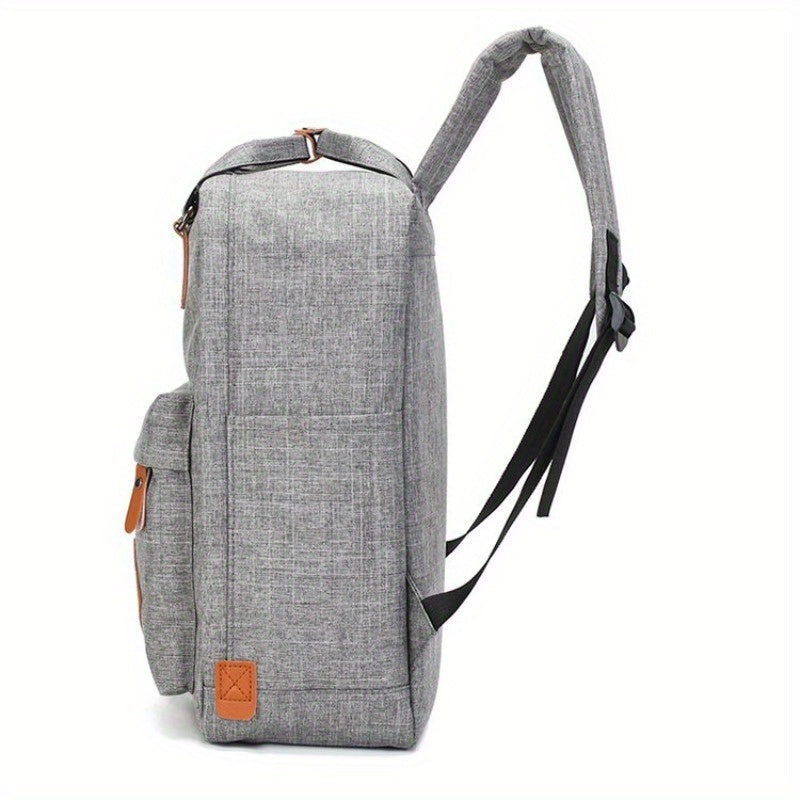 3-Pcs Business Travel Computer Bag, Fashionable Casual Multi-functional Large Capacity Shoulder Bag with USB Charging Port, Daily Commuting Simple Single Shoulder Crossbody Bag, Portable Travel Handbag/ Makeup Bag/ Headphone