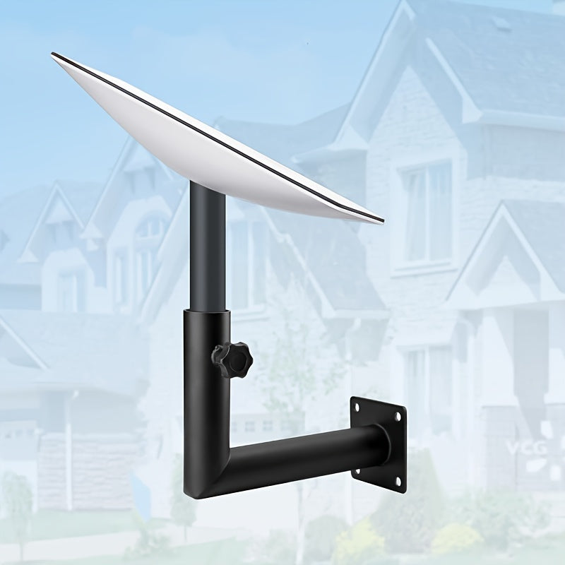 Starlink Long Wall Mount: Adjustable Satellite Dish Mounting Kit with Starlink Mount Adapter, Compatible with V2 Dish, Starlink Pole Mount, Starlink Roof Mount for Starlink Internet Kit Satellite