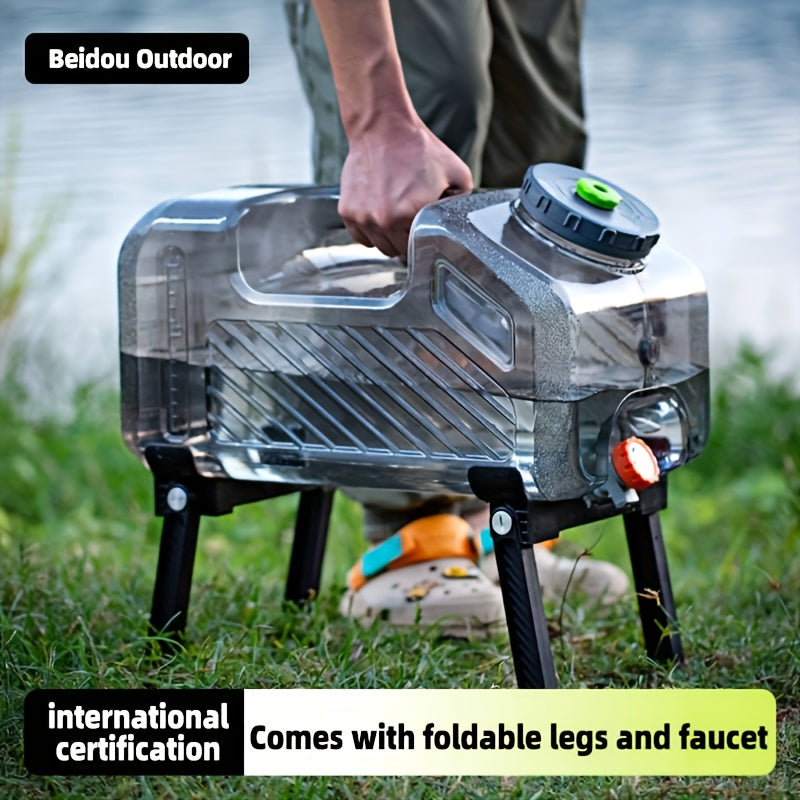 Outdoor Water Storage Bucket with Faucet