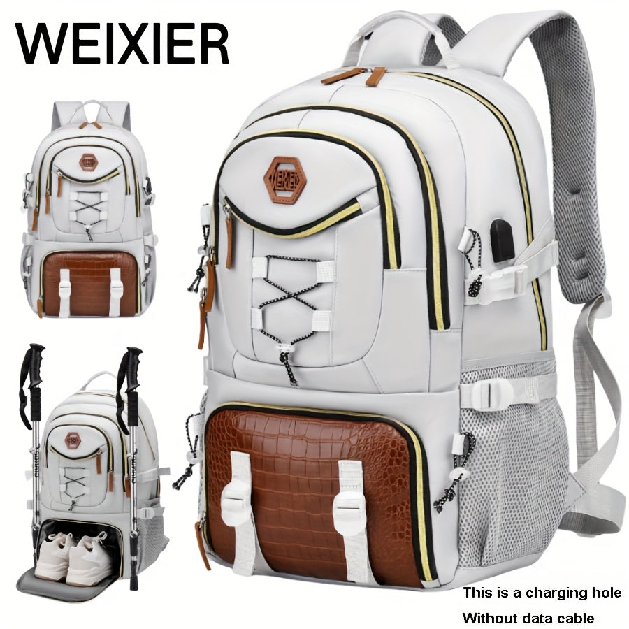 New Multifunctional Unisex Shoulder Bag Computer Backpack Travel Business Casual Backpack with Underwear Bag Set, Multi-pocket Large Capacity Commuting Bag Weekend Overnight Bag, Holiday Birthday Gift