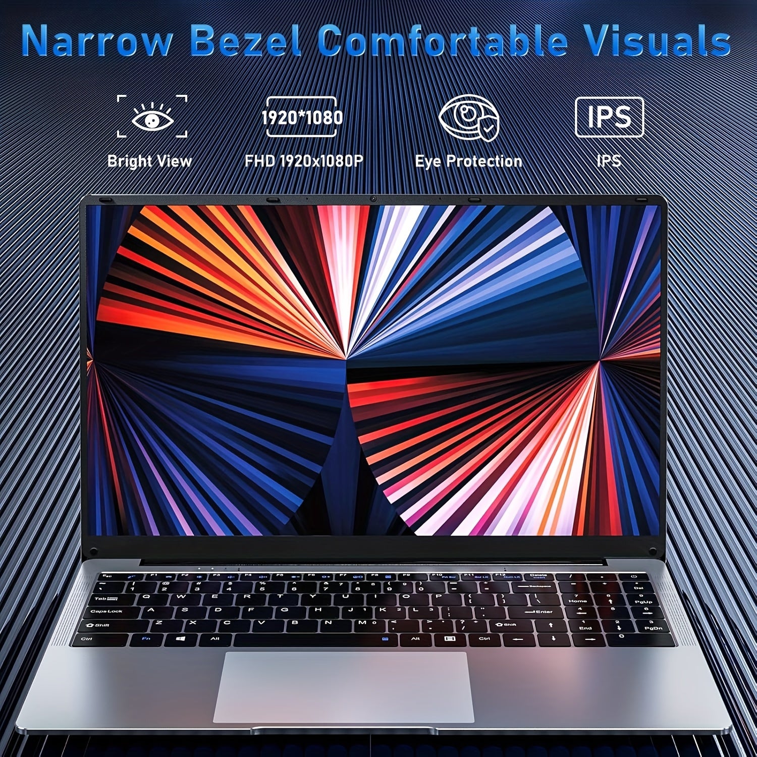 15.6'' Laptop Computer, N4020 Processor Laptops With 8GB RAM, 512GB SSD, 15.6 Inch FHD 1920 * 1080 Display, WIFI5, BT4.2