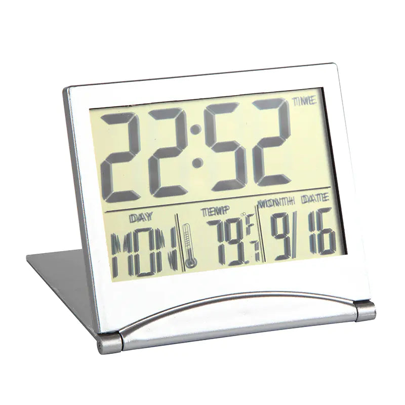 Thin Folding Clock with Perpetual Calendar for Students